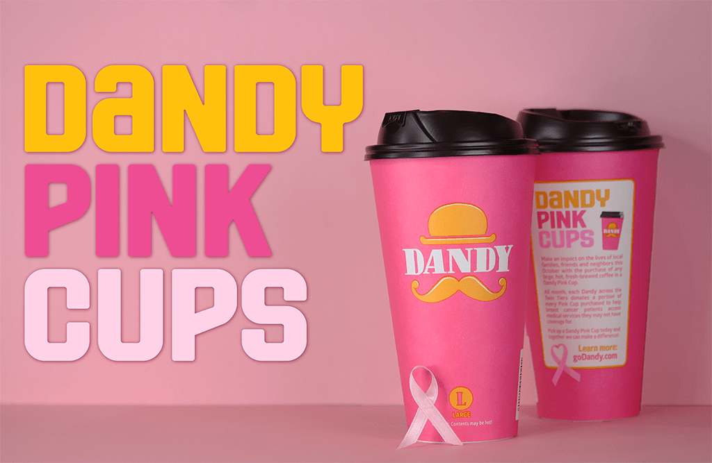 Dandy Pink Cups